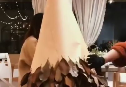 小姐姐看圣诞树视频,小姐姐带你领略节日魅力
